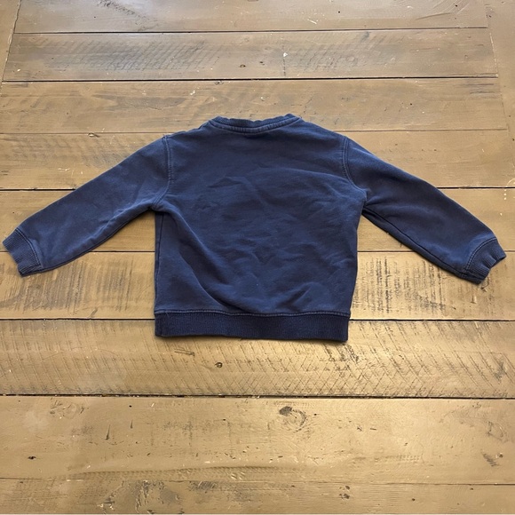 12M Zara blue graphic appliqué crewneck sweater - Picture 6 of 6